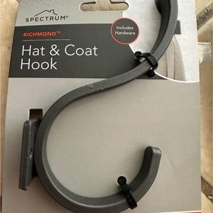 Hat and coat hooks
